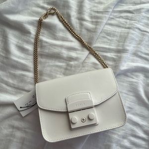 Furla white bag